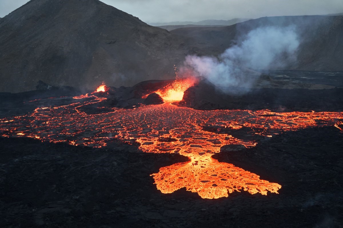 éruption du volcan Sakurajima